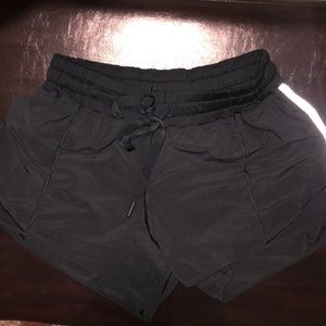 Black Lululemon Athletica Women’s Drawstring Short